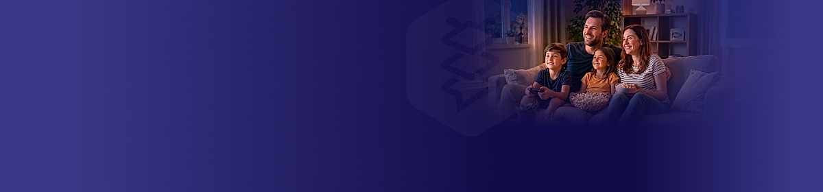 Imagem promocional da Zaaz com destaque para internet fibra óptica